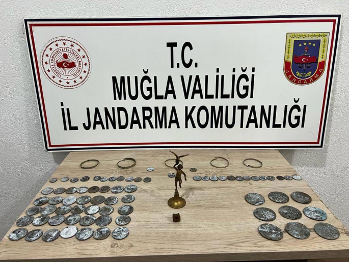 Marmaris'te tarihi eser operasyonu!