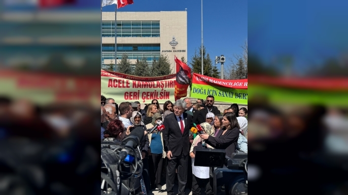 Akbelen Direnişi Ankara’da: Acele Kamulaştırmaya Karşı AYM ve Danıştay Önünde Eylem