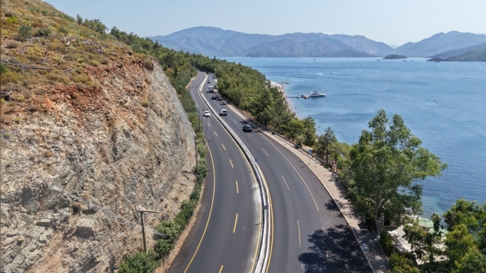 Marmaris İçmeler’e 77 milyon TL’lik yol yatırımı tamamlandı