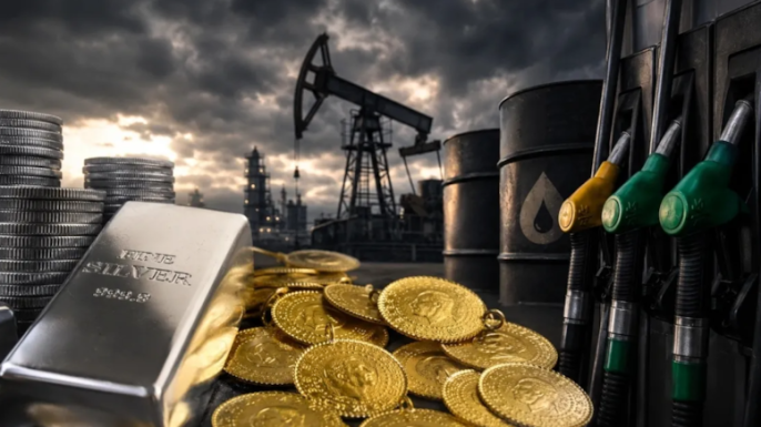 Altın ve gümüş yeniden parladı, petrol sakinleşti: İsviçre\