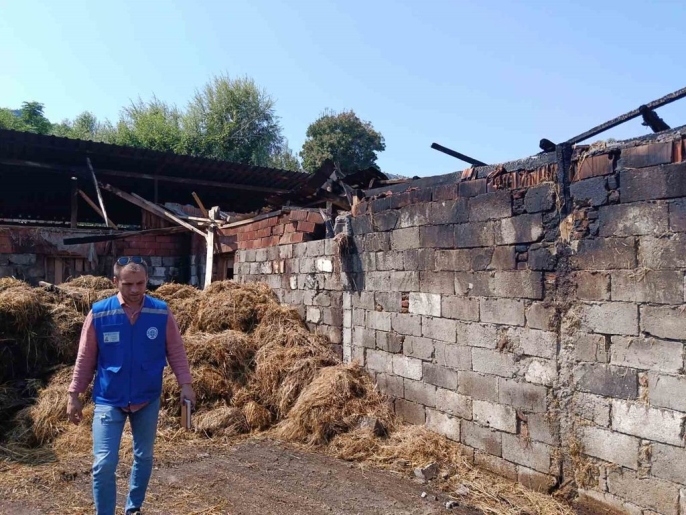 Muğla Büyükşehir, yangında zarar gören üreticiye destek veriyor 1