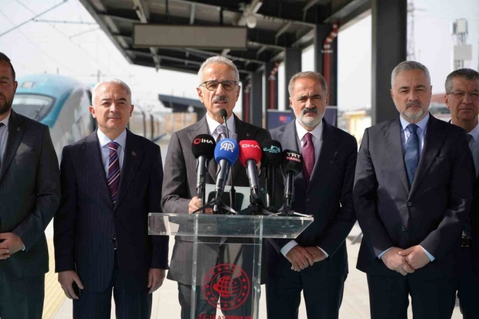 Çerkezköy-Kapıkule hızlı tren hattı yarın açılıyor 1