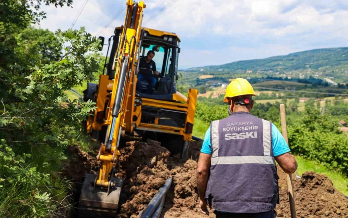 Hendekin iki mahallesine 3 bin metrelik güçlü altyapı ile kesintisiz içme suyu