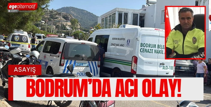Bodrum'da çatıdan düşen emekli polis hayatını kaybetti