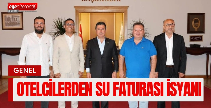 Otelciler Su Faturalarından Şikayetçi: BOYD’dan “Temsiliyet” Eleştirisi Geldi