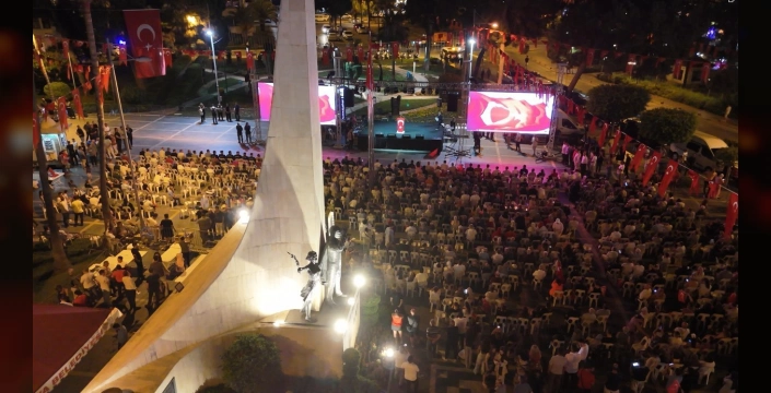 Alanya'da 15 Temmuz Şehitleri Anıldı