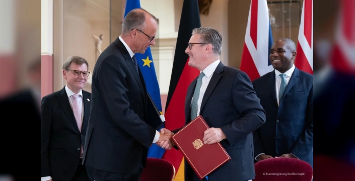 Almanya ve İngiltere Tarihi Anlaşmayı İmzaladı