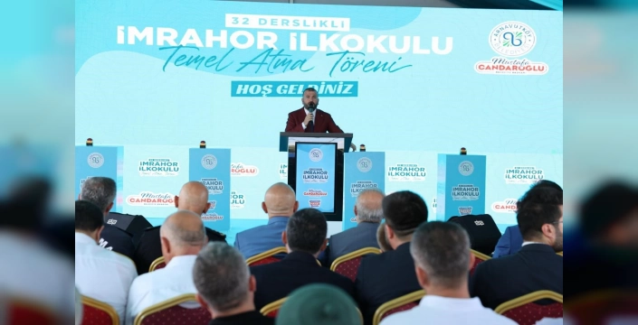 Arnavutköy'de 32 Derslikli İlkokul Temeli Atıldı