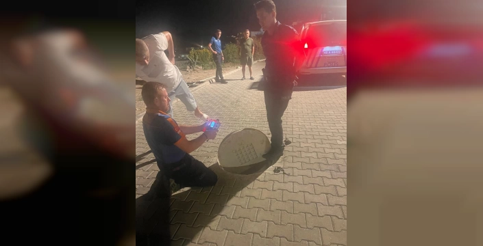 Bodrum'da iki işçi kanalizasyon gazından etkilendi