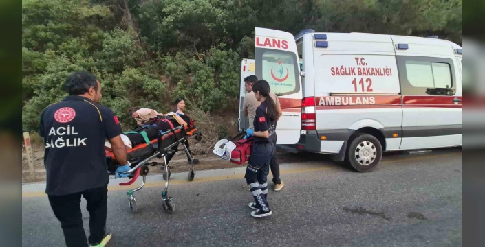 Bodrum'da trafik kazası: 4 yaralı