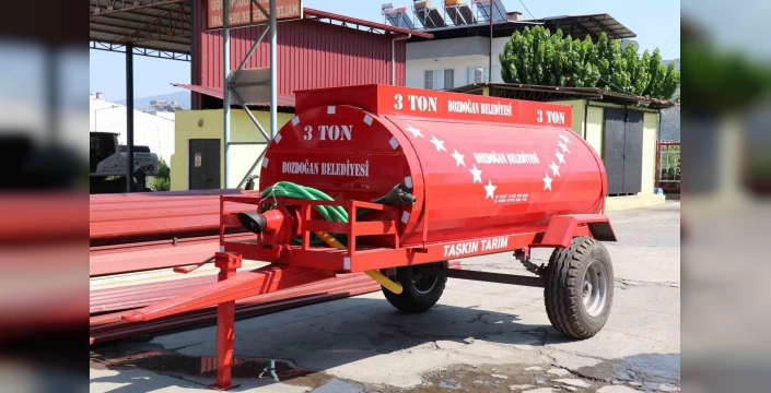 Bozdoğan'a 3 yeni su tankeri: Yangınlara hızlı müdahale