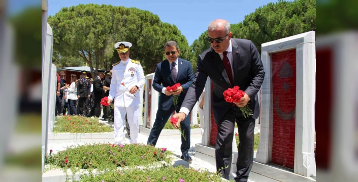 Çanakkale'de 15 Temmuz Anması