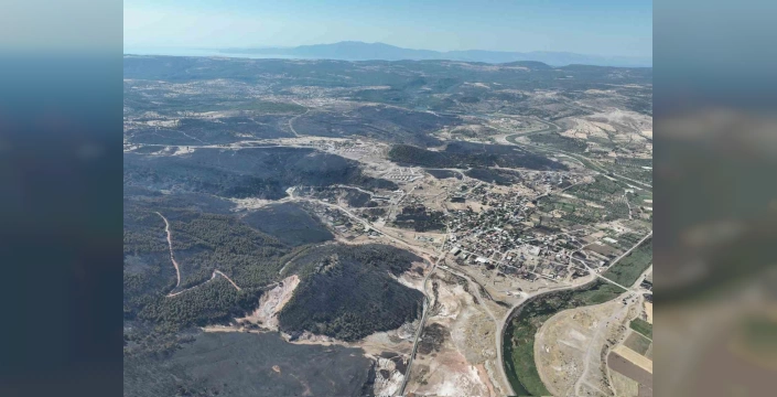 Çanakkale'de yangın kontrol altına alındı: Risk devam ediyor
