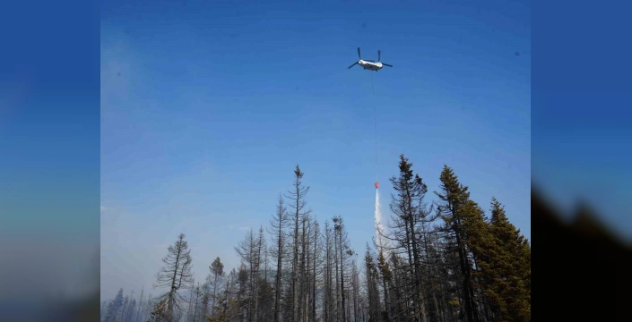Çankırı'da orman yangını: 216 personel ve 56 araç müdahale etti