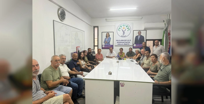 DEM Parti Muğla Örgütü'nden