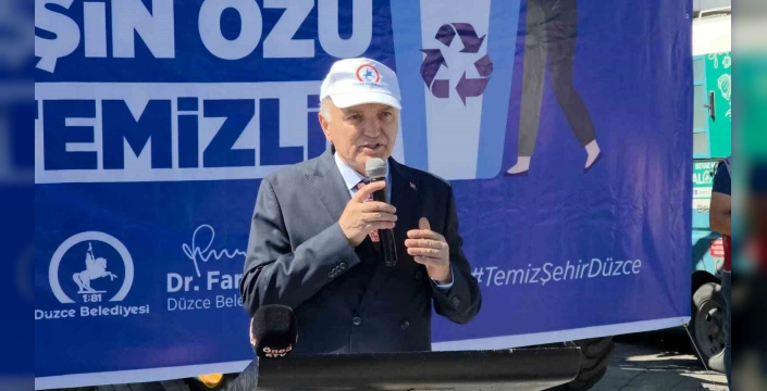 Düzce'de temizlik kampanyası: Çöp atanlara ceza