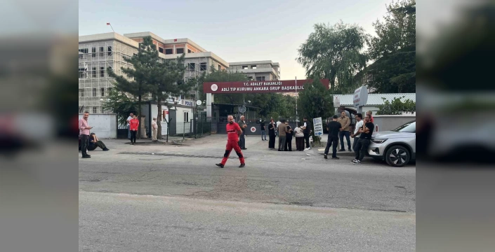 Eskişehir yangını şehitleri Ankara'da: Naaşlar Adli Tıp Kurumu'nda