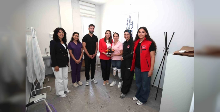 Esra Masatlı, Hatay'daki Engelli Sosyal Girişimcilik Merkezi'ni ziyaret etti