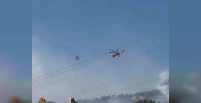 Geyve'de orman yangını: Kısmen kontrol altına alındı