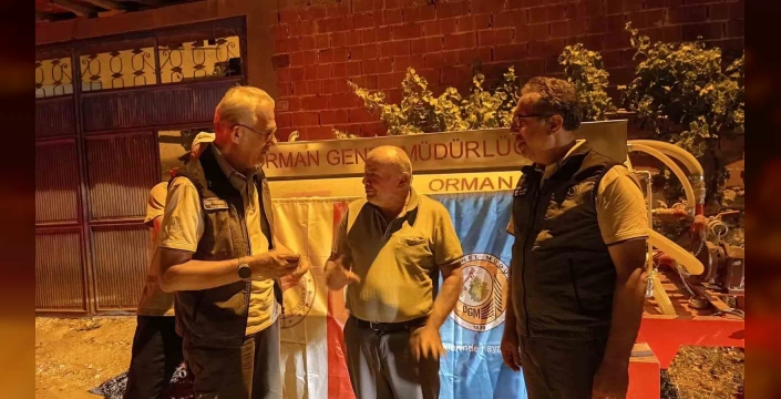 Harmancık'ta yangına müdahale eden Ramazan Doğan'a su tankeri hediye edildi