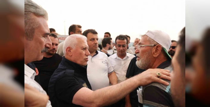 Harmancık'taki yangın sürüyor: Bozbey, daha fazla uçak ve helikopter istedi
