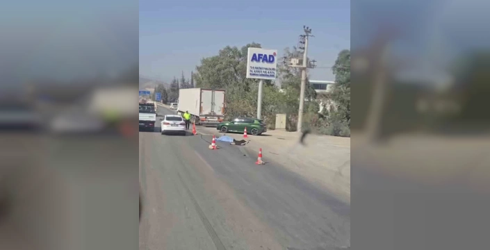 Hatay'da acı kaza: Yaya hayatını kaybetti