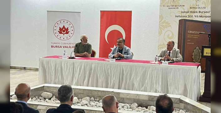 İsmail Hakkı Bursevi Anıldı: 300. Vefat Yıldönümünde Eseri Tanıtıldı