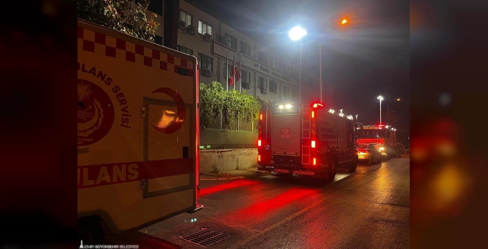 İzmir'de engelli bakımevinde yangın: 12 kişi yaralandı