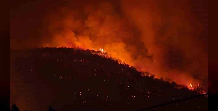 Karabük'te orman yangını: 40 ev yandı, 527 hane tahliye edildi