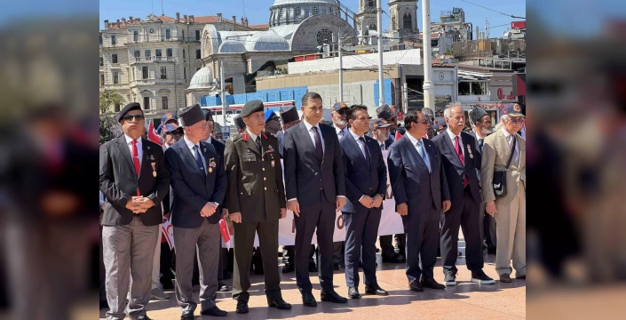 Kıbrıs Barış Harekatı'nın 51. Yılı: Taksim'de Anma Töreni