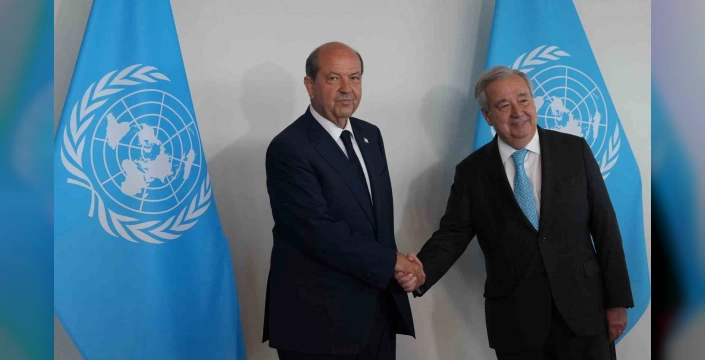 Kıbrıs görüşmeleri öncesi BM'de akşam yemeği