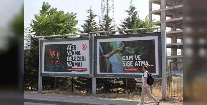 Kocaeli'nde orman yangını farkındalık kampanyası