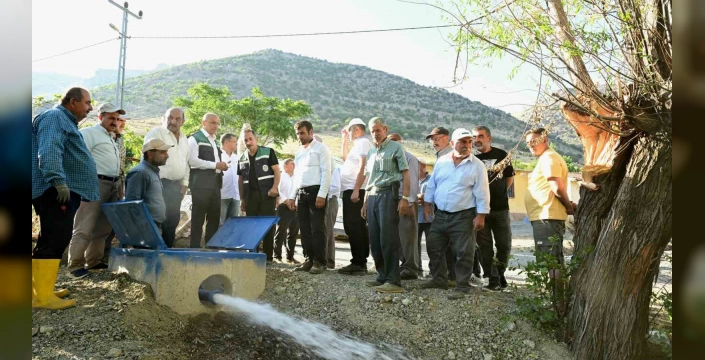 Malatya'da 303 milyon TL'lik sulama projeleri: Çiftçilere destek