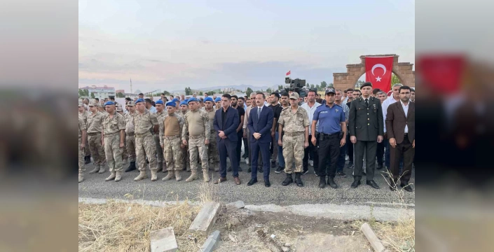 Malazgirt'te şehit Jandarma Binbaşı Arslan Kulaksız anıldı