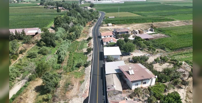 Milas'ta 80 milyon TL'lik yol çalışması tamamlandı