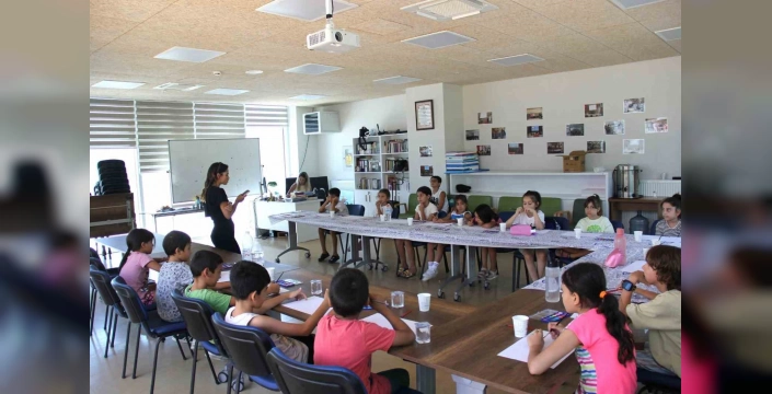 Muğla'da yaz atölyeleri başladı: Çocuklar eğlenirken öğreniyor