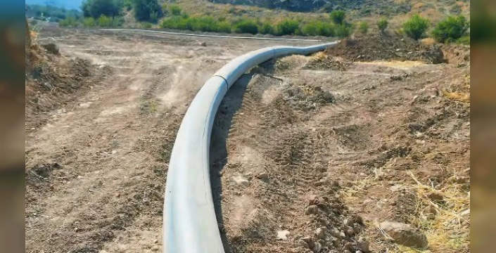 Osmaneli'nde ikinci su hattı projesi başladı