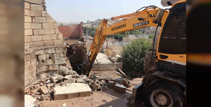 Şanlıurfa'da tarihi dokuya uygun peyzaj çalışmaları