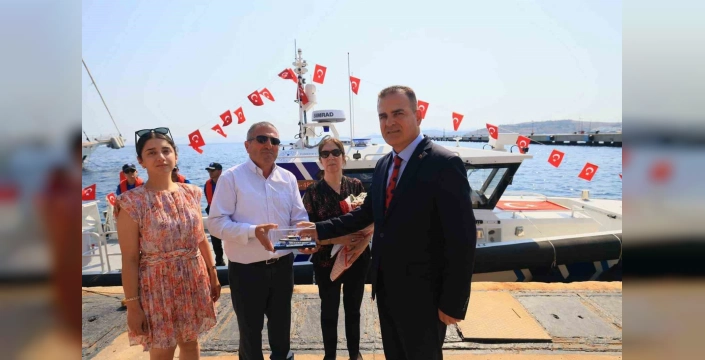 Şehit Ekrem Uyar'ın adı Bodrum'daki yeni kontrol botuna verildi