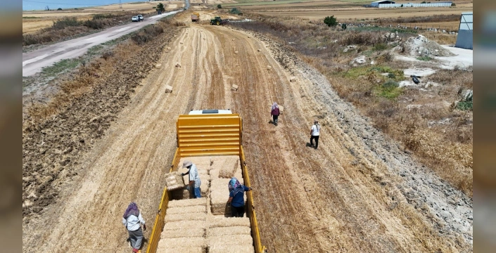 Silivri'de yangın önlemi: Tarlalar sürülüyor