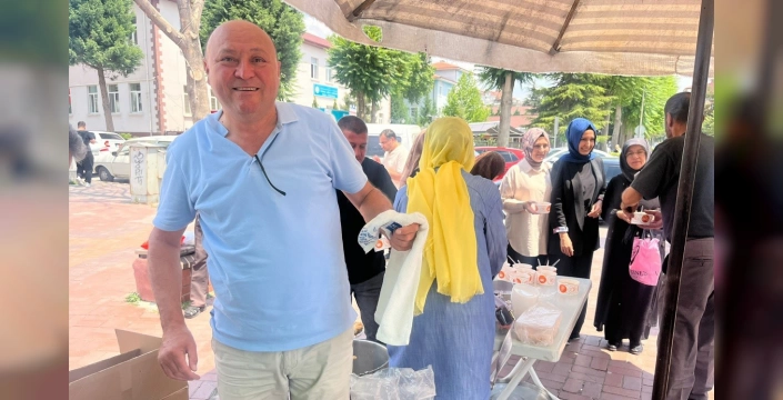 Tavşanlı'da aşure ikramı: Birlik ve beraberlik vurgusu