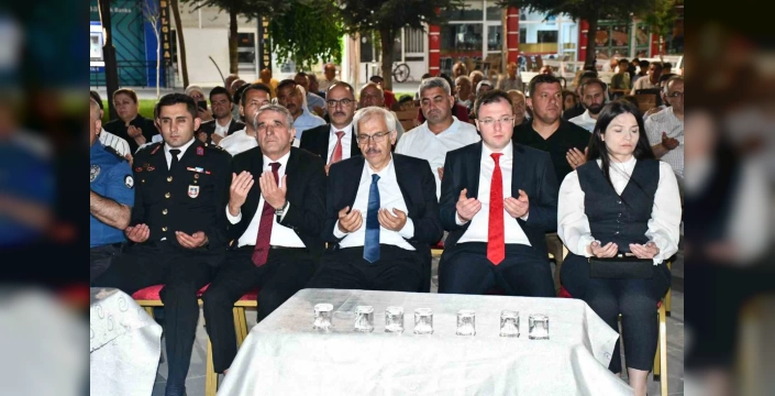 Tomarza'da 15 Temmuz Anma Etkinlikleri