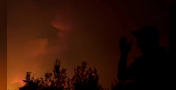 Ulaştırma Bakanı Uraloğlu, Bursa'daki orman yangını bölgesinde incelemelerde bulundu