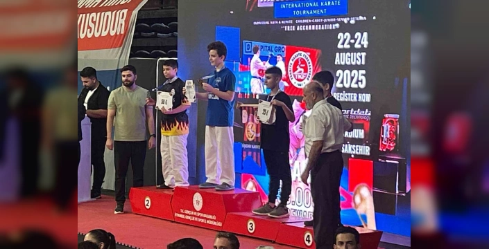 Aliağa'dan altın madalya: Ege Erpınar, Uluslararası Marmara Cup'ta şampiyon