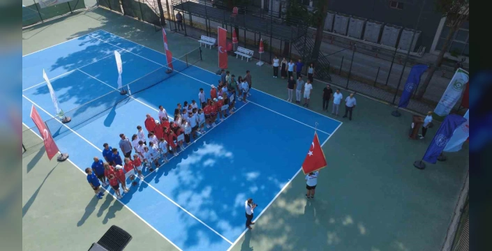 Anadolu Yıldızlar Ligi Tenis Turnuvası Demirci'de Başladı