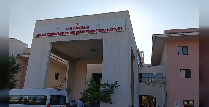 Ankara'da hastanede yangın