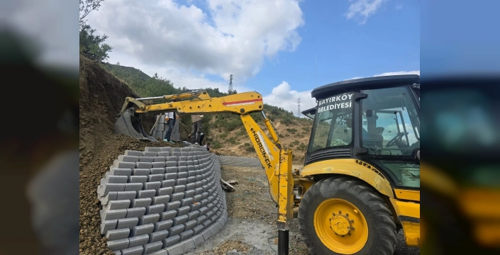 Bayırköy mesire alanı düzenleniyor