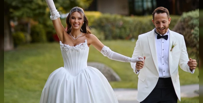 Berkan Karabulut ve Lale Onuk evlendi