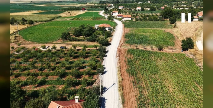 Çameli'nde yol yenileme çalışmaları sürüyor