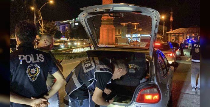 Çorum'da geniş çaplı denetim: 103 araca 616 bin lira ceza